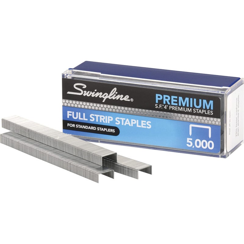 Swingline Staples, S.F. 4, Premium Staples for Desktop Staplers, 1/4" Length, 210/Strip, 5000/Box (35450) - Image 4